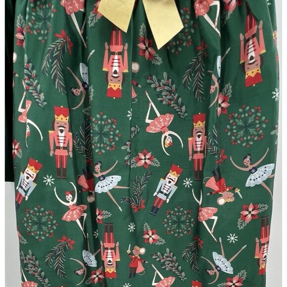 BONNIE JEAN Big Girls 16 Nutcracker Dress & Velvet Cardigan Set NWT - Picture 3 of 14